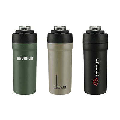 TIGO Stainless Steel Bottle with Straw Carry Handle - 680ml